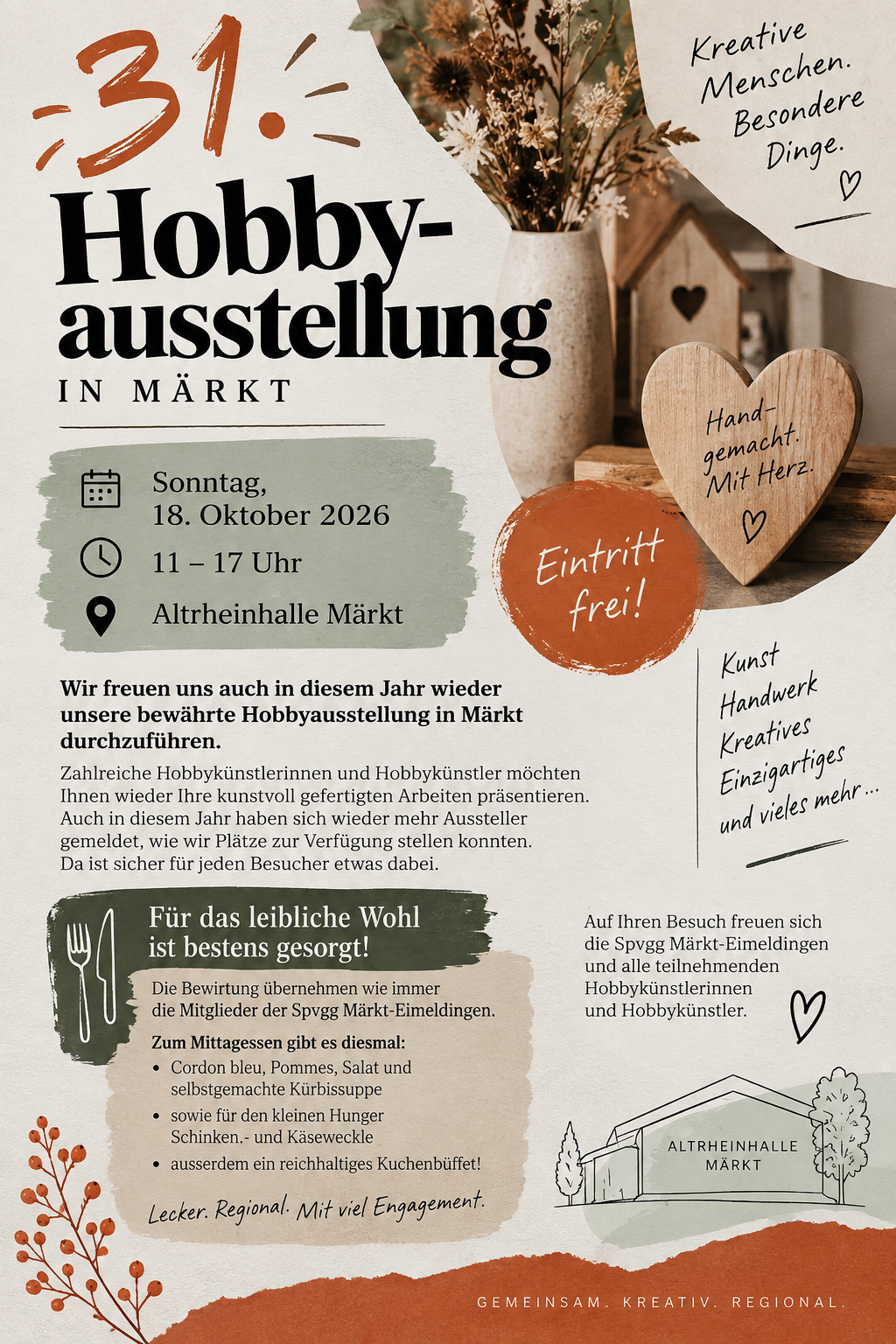 Hobbyausstellung Altrheinhalle Märkt 2026